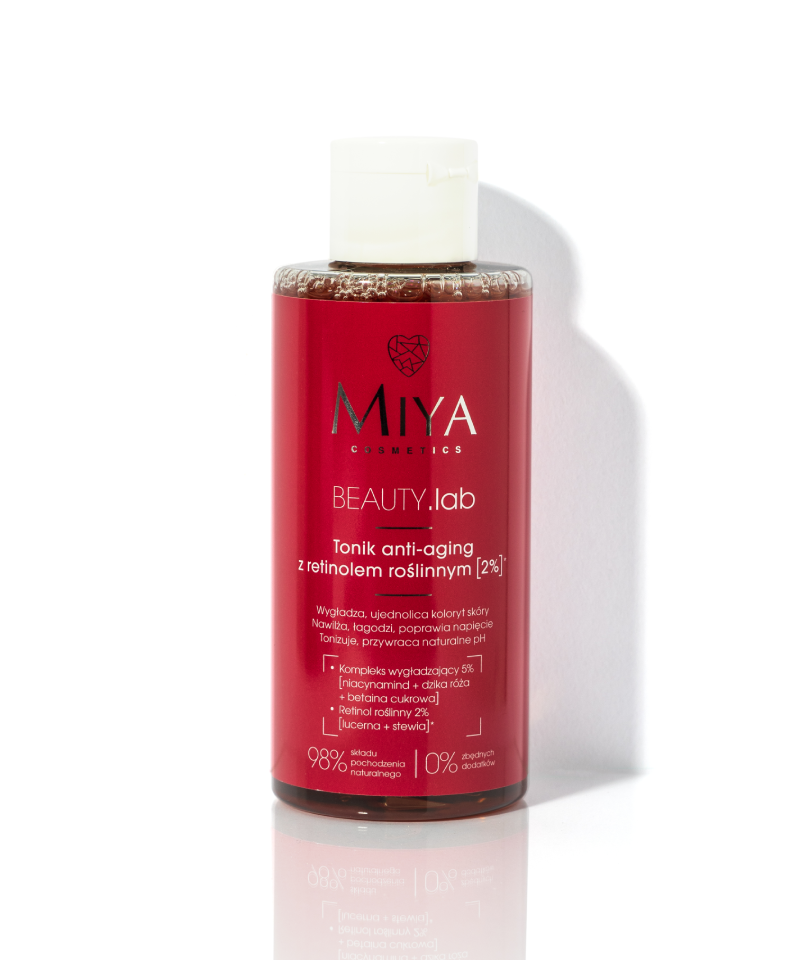 Miya BeautyLab Tonik Anti-Aging z Retinolem Roślinnym 2% 150ml