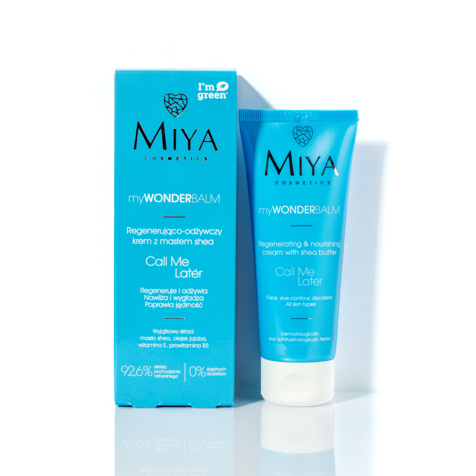 Miya myWONDERbalm Call Me Later Regenerująco Odżywczy Krem do Twarzy z Masłem Shea 75ml