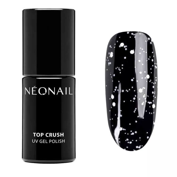 NeoNail UV/LED Soak Off Top Hybrydowy Crush White Gloss 7.2ml