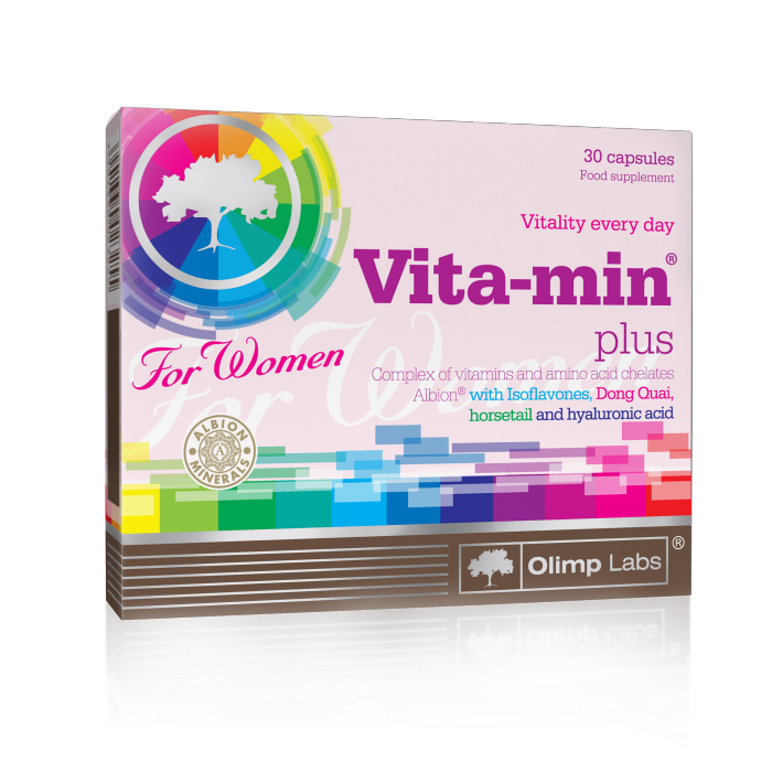 Olimp Vita-Min Plus dla Kobiet Kompleks Witamin i Minerałów 30 Kapsułek