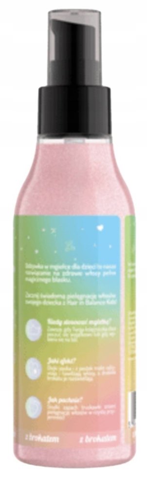 OnlyBio Hair in Balance Kids Odżywka dla Dzieci w Mgiełce z Brokatem 150ml