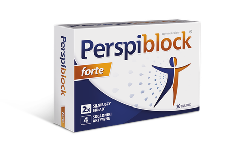 Perspiblock Forte Hamuje Nadmierne Pocenie 30 Tabletek