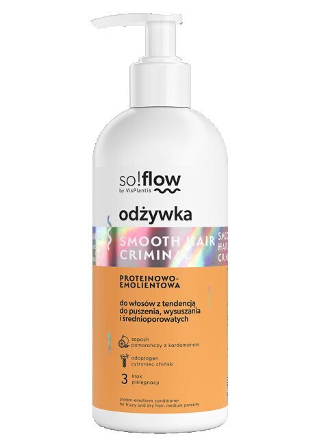 So!Flow by Vis Plantis Odżywka Proteinowo-Emolientowa do Włosów z Tendencją do Puszenia 300ml