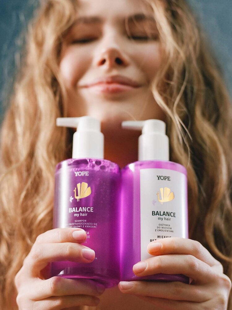 Yope Balance my Hair Odżywka z Emolientami i Adaptogenem dla Włosów Przetłuszczających się 300ml