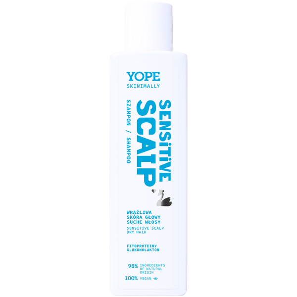 Yope Skinimally Sensitive Scalp Dry Hair Szampon dla Włosów Suchych i Matowych 250ml