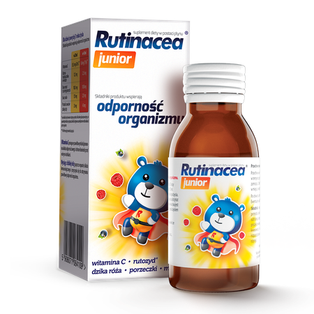 Aflofarm Rutinacea Junior w Syropie dla Dzieci powyżej 3 Roku Życia 100ml