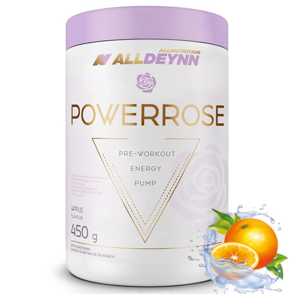 AllDeynn Powerrose Tropical Oragne Formuła dla Kobiet Siła i Energia 450g