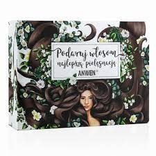 Anwen Gift Set  Zestaw Kosmetyków do Pielęgnacji Włosów Szampon Maska Serum na Końcówki 1 Sztuka