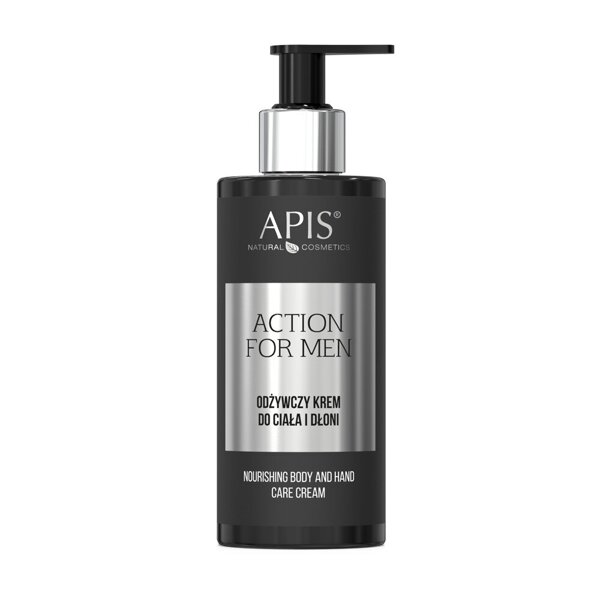 Apis Action for Men Odżywczy Krem do Ciała i Dłoni 300ml