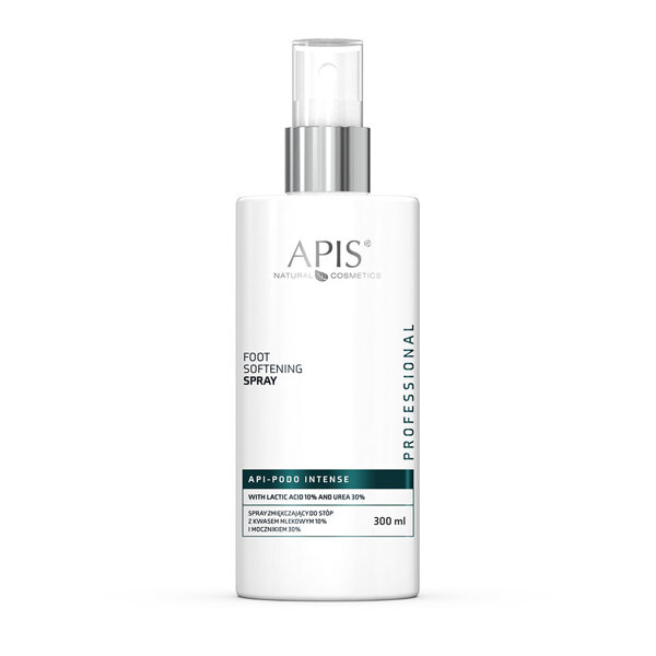 Apis Api-Podo Intense Spray Zmiękczający do Stóp z Kwasem Mlekowym 10% i Mocznikiem 30% 300ml