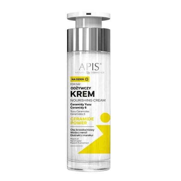 Apis Ceramide Power Odżywczy Krem dla Skóry Suchej Szarej i Wrażliwej na Dzień 50ml