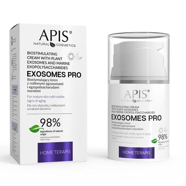 Apis Exosomes Pro Home Terapis Biostymulujący Krem z Roślinnymi Egzosomami dla Skóry Dojrzałej 50ml