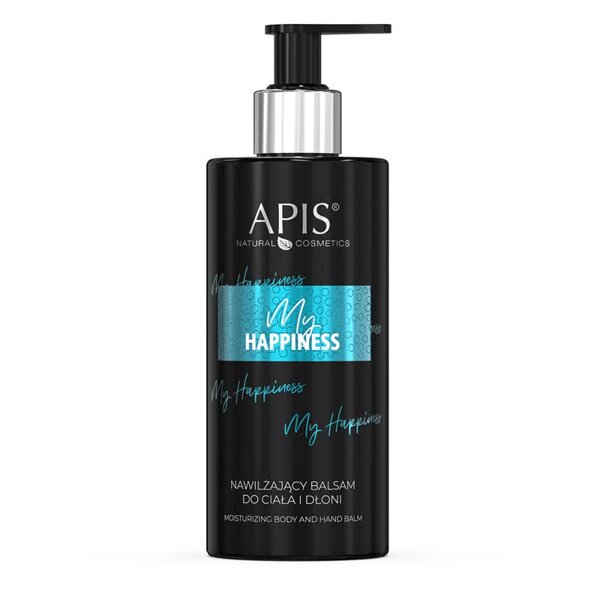 Apis My Happiness Nawilżający Balsam do Ciała i Dłoni dla każdego Rodzaju Skóry 300ml