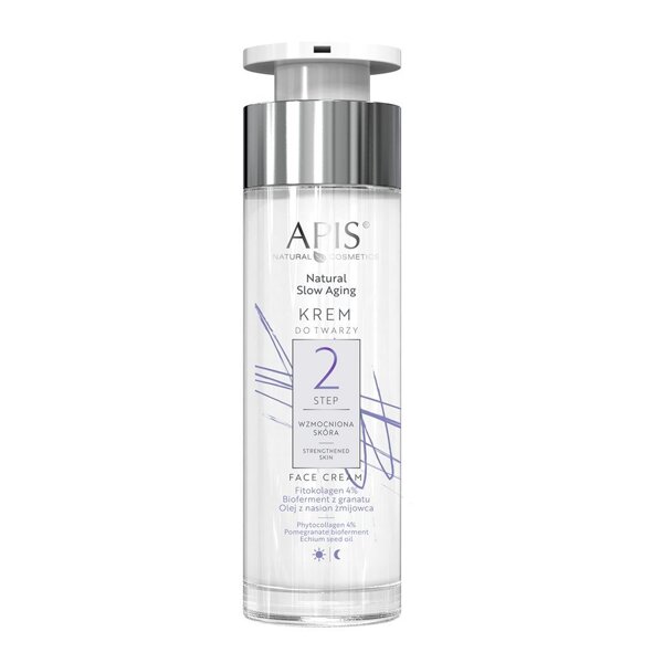 Apis Natural Slow Aging Step 2 Aksamitny Krem Wzmacniający dla Skóry Dojrzałej 50ml