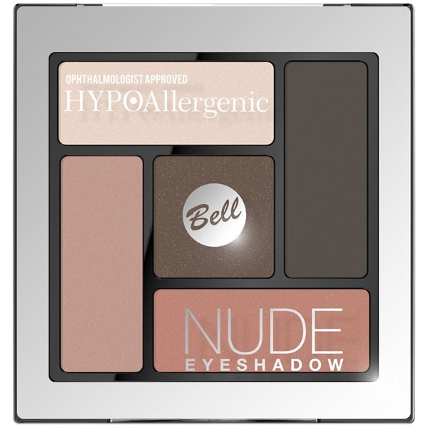 Bell HypoAllergenic Nude Eyeshadow Hypoalergiczne Satynowo-Kremowe Cienie do Powiek 03 5g