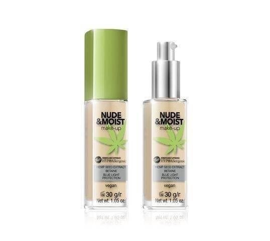 Bell HypoAllergenic Nude&Moist Make-Up Hypoalergiczny Fluid Nawilżająco – Odżywczy 04 Natural Tan 30g