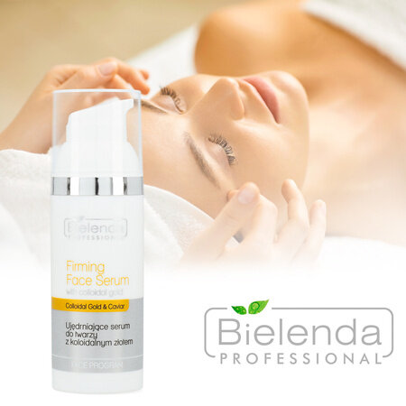 Bielenda Professional Face Program Ujędrniające Serum z Koloidalnym Złotem dla każdego Rodzaju Skóry 50ml