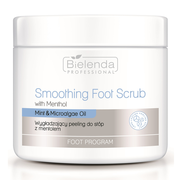 Bielenda Professional Foot Program Wygładzający Peeling do Stóp z Mentolem 600g