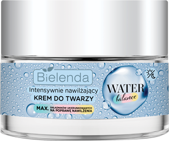 Bielenda Water Balance Intensywnie Nawilżający Krem do Twarzy Vegan 50ml