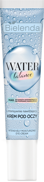 Bielenda Water Balance Intensywnie Nawilżający Krem pod Oczy Vegan 15ml