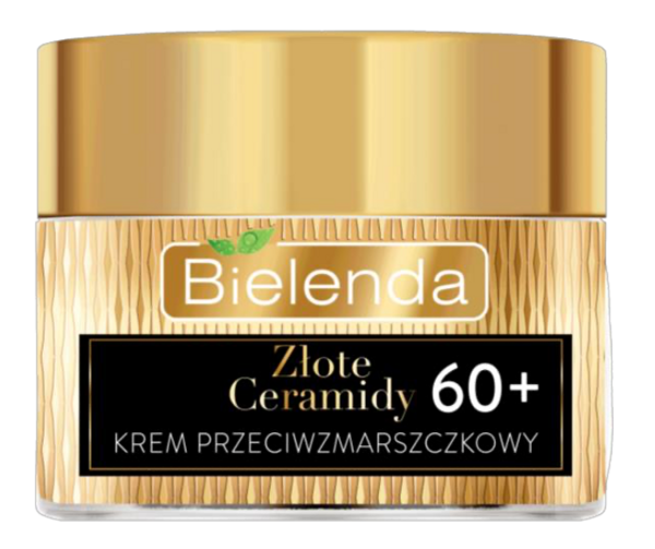 Bielenda Złote Ceramidy Głęboko Odbudowujący Krem Przeciwzmarszczkowy 60+ na Dzień i Noc 50ml