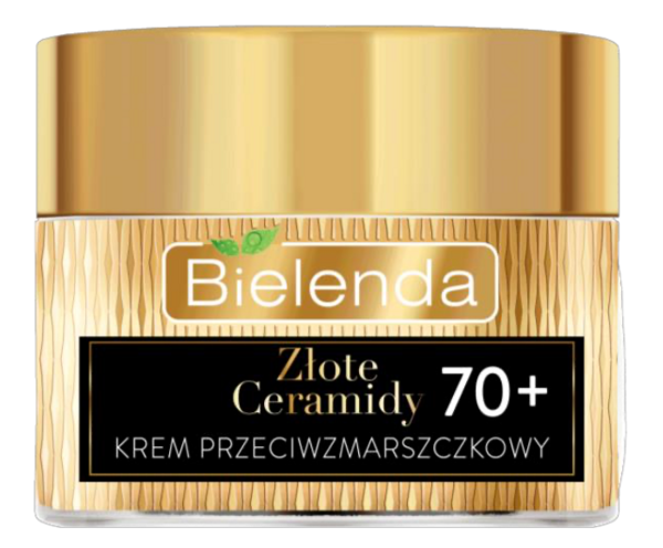 Bielenda Złote Ceramidy Ultra Naprawczy Krem Przeciwzmarszczkowy 70+ na Dzień i Noc 50ml