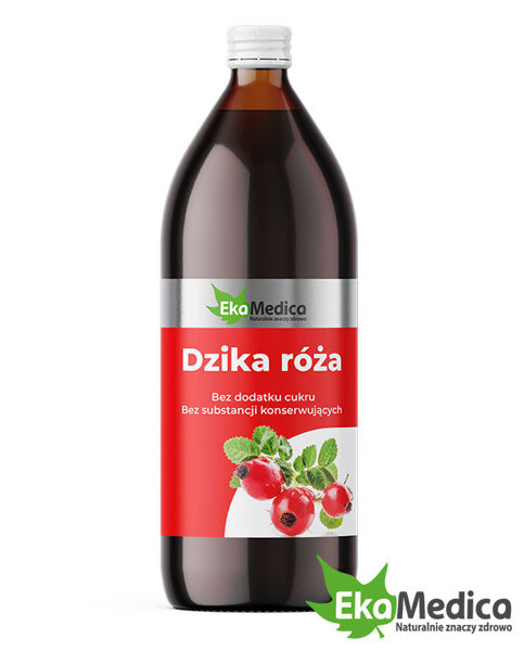 EkaMedica 100% Sok z Dzikiej Róży 500ml