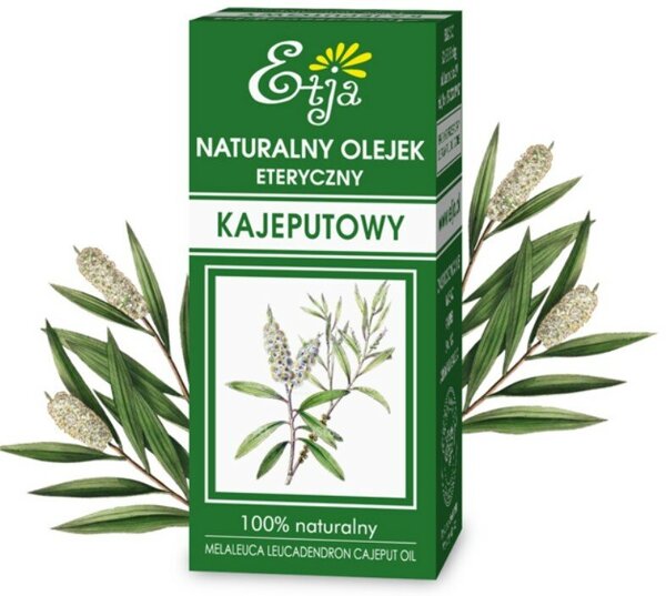 Etja Naturalny Olejek Eteryczny Kajeputowy 10ml Best Before 31.12.24