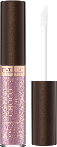 Eveline Choco Glamour Wodoodporne Cienie w Płynie Nr 04 6,5ml