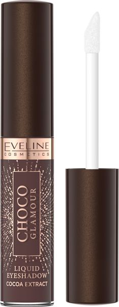 Eveline Choco Glamour Wodoodporne Cienie w Płynie Nr 05 6,5ml