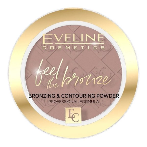 Eveline Feel The Bronze Puder Brązujący i Konturujący Nr 01 Milky Way 4g