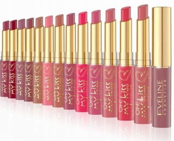 Eveline Oh My Kiss Lipstick Pomadka do Ust w Sztyfcie Nr 13 Love Betty 1.5g