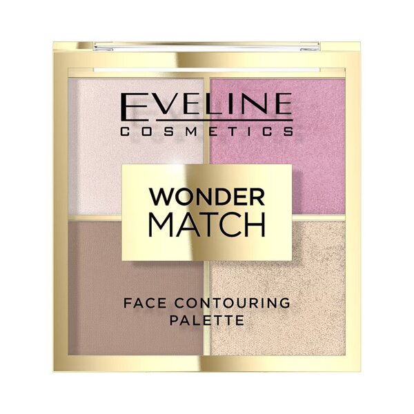 Eveline Wonder Match Paleta do Konturowania Twarzy Nr 01 10g