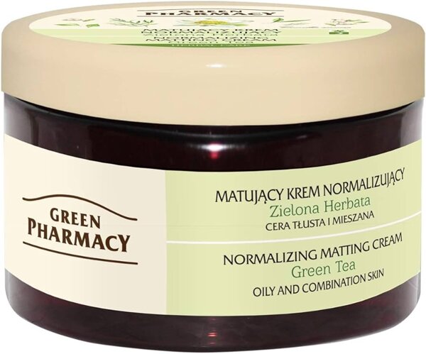 Green Pharmacy Matujący Krem Normalizujący Zielona Herbata 150ml