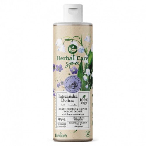 Herbal Care SPA Tatrzańska Dolina Regenerująca Kąpiel Borowinowa z Olejkiem Sosnowym 400ml