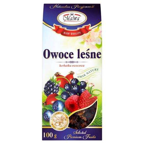 Malwa Herbata Owocowa z Owocami Leśnymi Smak Natury 100g