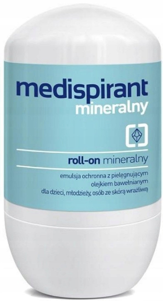 Medispirant Mineralna Emulsja Ochronna na Bazie Naturalnego Bioaktywnego Minerału Ałunu 40ml