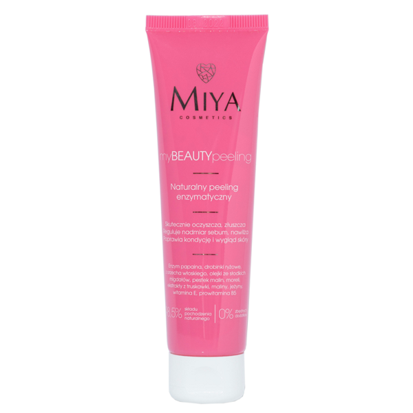 Miya MyBEAUTYPeeling Naturalny Peeling Enzymatyczny do Twarzy dla Każdego Typu Skóry 60ml