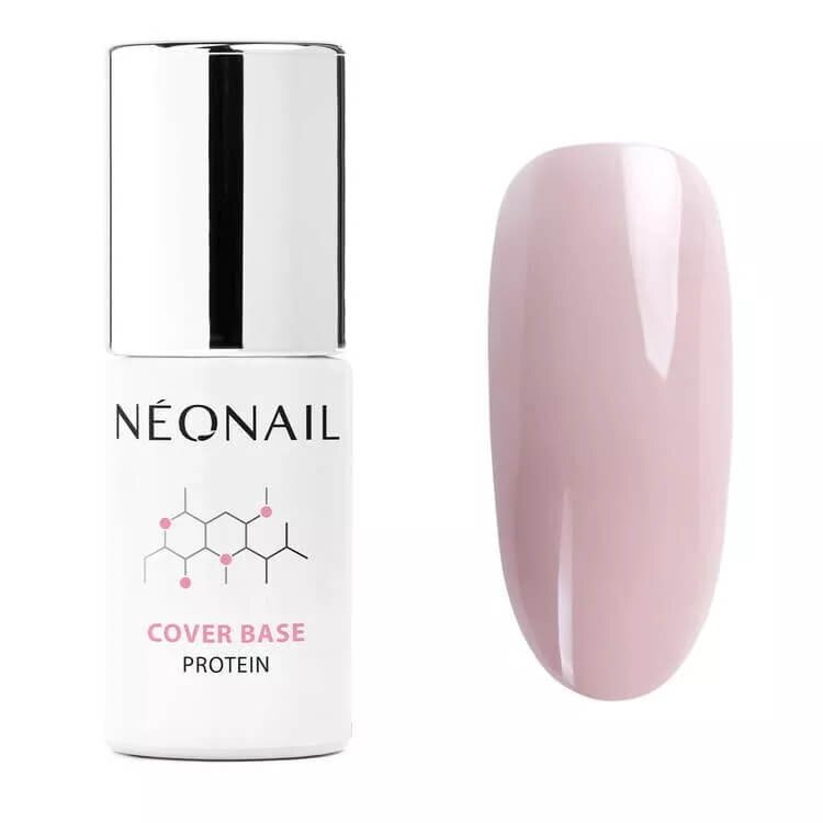 NeoNail UV/LED Baza Hybrydowa Cover Base Protein Sand Nude 7.2ml