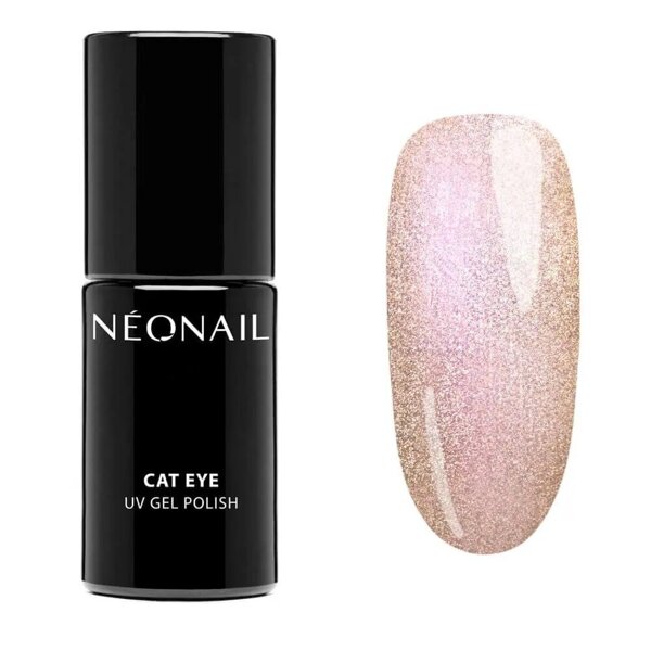 NeoNail UV/LED Hybrid Nail Gel Polish Cat Eye Lakier Hybrydowy Satin Quartz 7,2ml