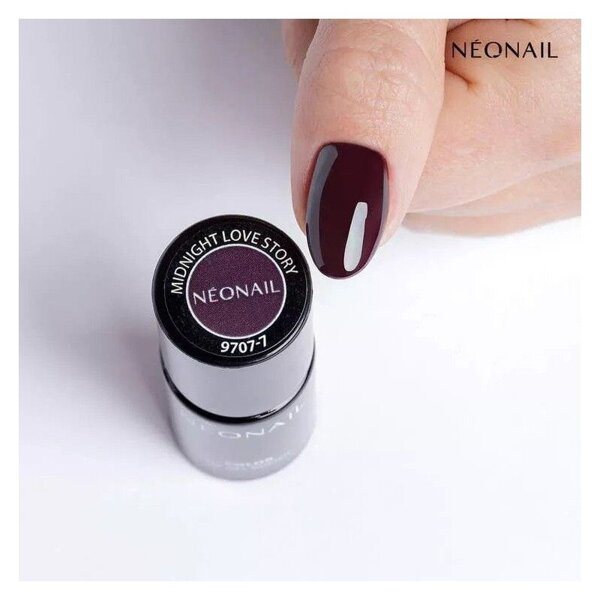 NeoNail UV/LED Hybrid Nail Gel Polish Lakier Hybrydowy Midnight Love Story 7,2ml