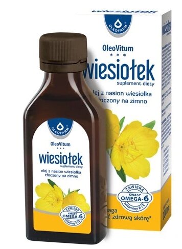 Oleofarm OleoVitum Olej z Wiesiołka Kwasy Omega 6 100ml