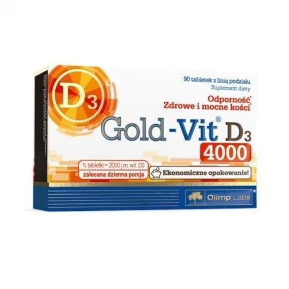 Olimp Gold-Vit D3 4000 na Odporność i Zdrowe Kości 90 Tabletek