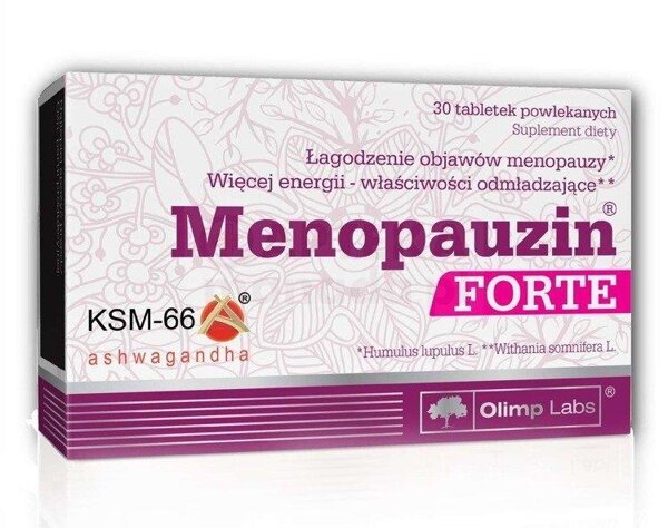 Olimp Menopauzin Forte Łagodzi Objawy Menopauzy 30 Tabletek