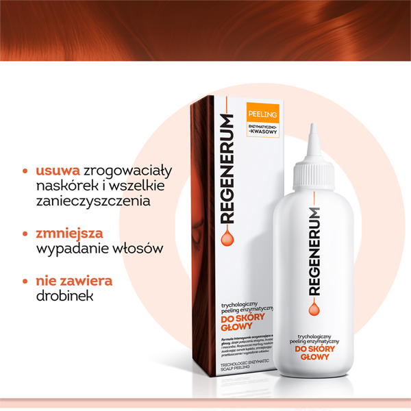 Regenerum Trychologiczny Peeling Enzymatyczny do Skóry Głowy 110ml