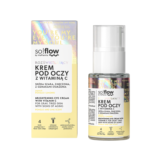 So!Flow Rozświetlający Krem pod Oczy z Witaminą C 15ml