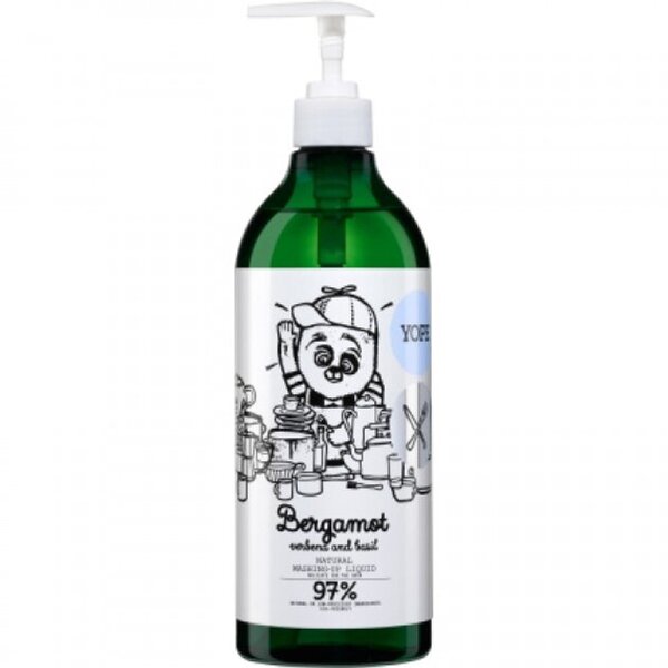 Yope Bergamotka Naturalny Płyn do Mycia Naczyń 750ml