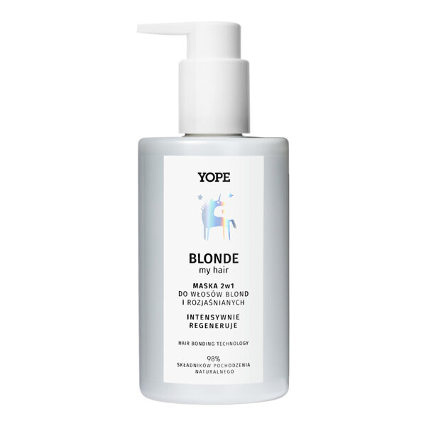 Yope Blonde my Hair Maska do Włosów Blond i Rozjaśnianych 2w1 300ml